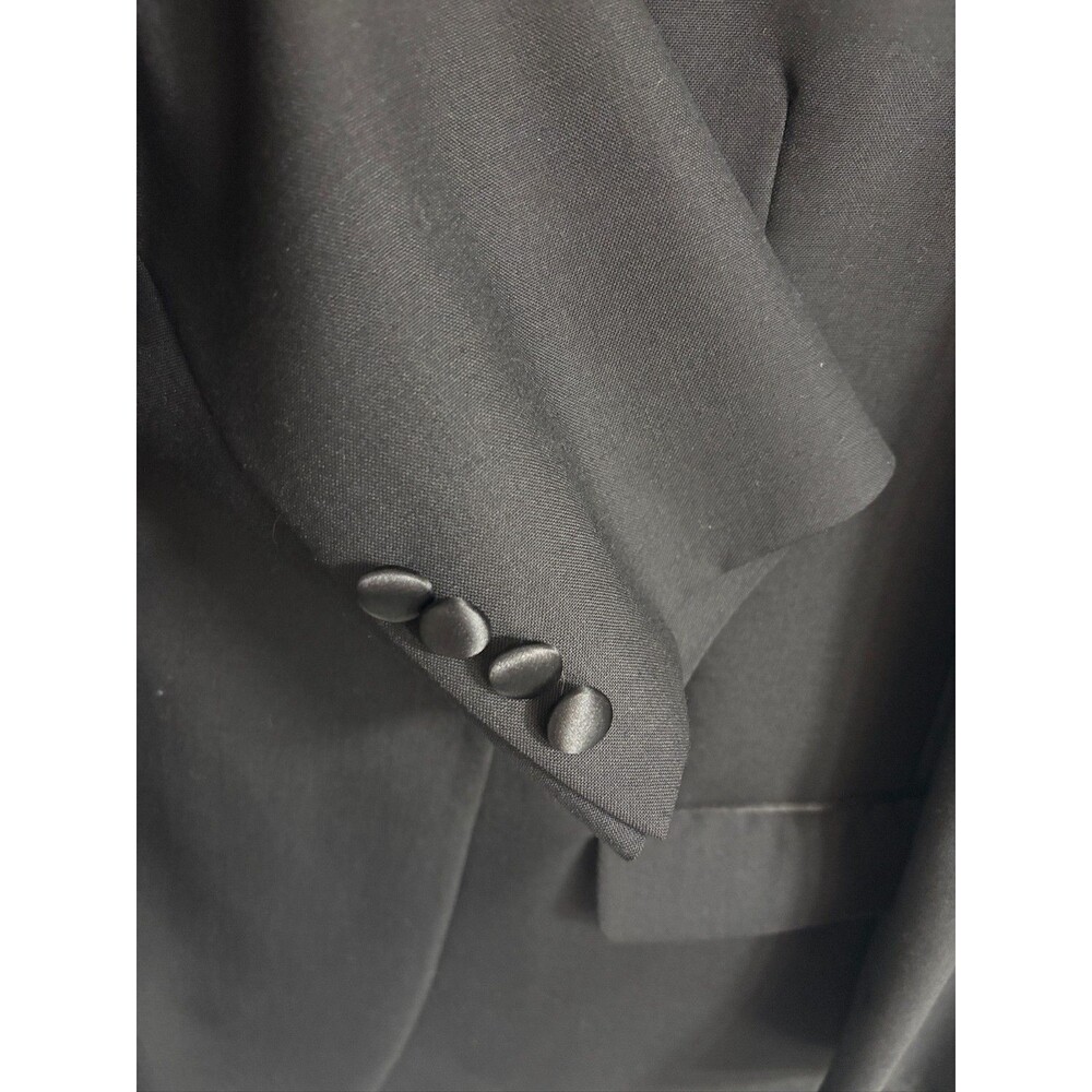 Jos. A. Bank Notch Lapel Tuxedo W/ Pants Black Tie Gala Ceremonial Tux 43R - Picture 7 of 16